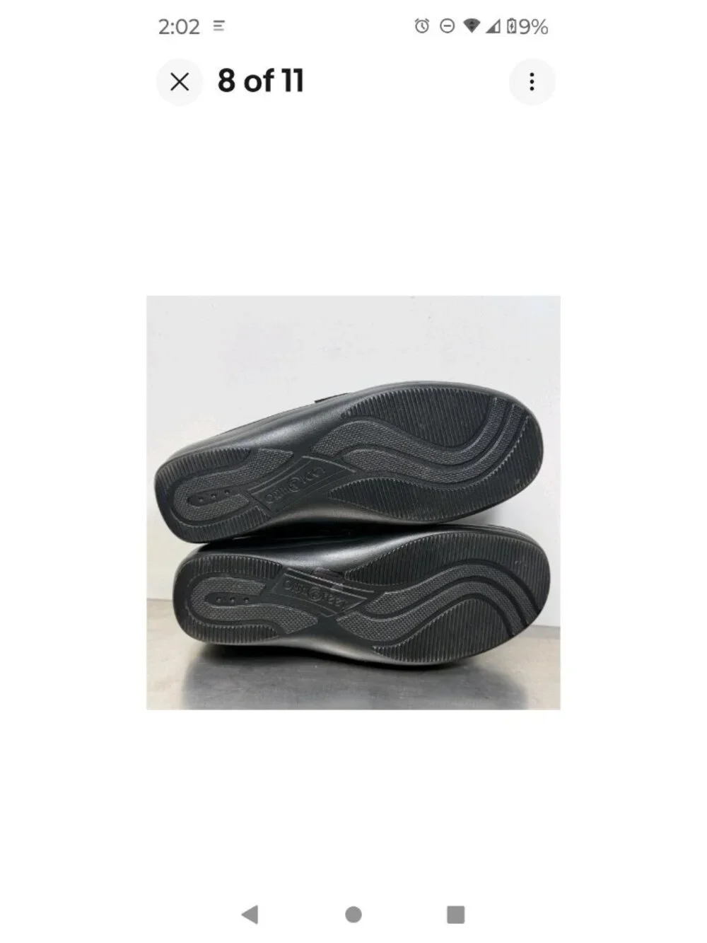 ORTHOFEET 819 CHELSEA CROC Black Women’s Size 11 D Patent Leather Shoes